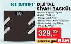 KUMTEL DİJİTAL SİYAH BASKÜL